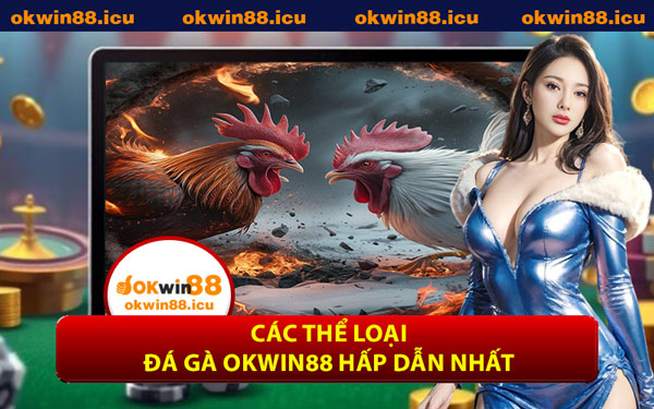 Các Thể Loại Đá Gà OKWIN88 Hấp Dẫn Nhất